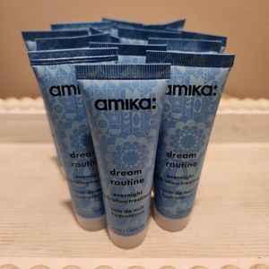 Amika Dream Routine Overnight Hydrating hair mask 1oz tubes ×13